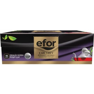 Efor Earl Grey Demlik Poşet Siyah Çay - 48'li