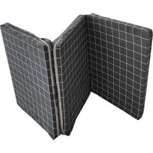 Vip Home Concept Katlanır Yatak Yer Yatağı Sünger Yatak Tek Kişilik 80X180 Gri Pano 7 cm