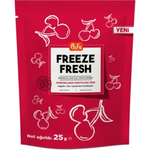 Freeze Fresh Dondurularak Kurutulmuş Vişne 25 gr