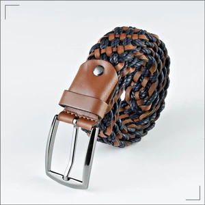 Derimo Leather Derimoshop Deri Örgü Kemer
