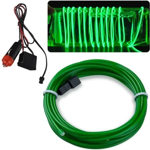 Araç Içi Torpido Şerit Ledi Renkli Ip Neon LED 2 Metre Yeşil