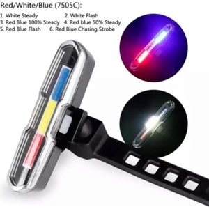 Xbyc 6017-3 USB Şarjlı Bisiklet Arka Farı