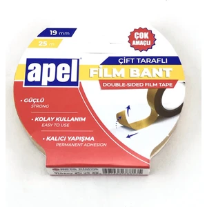 Çift Taraflı Film Bant 50 mm x 25 M Şeffaf