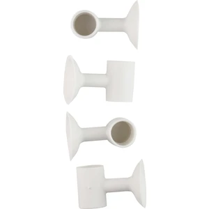Home Puzzle Vakum Stoper/tutucu 4'lü Beyaz
