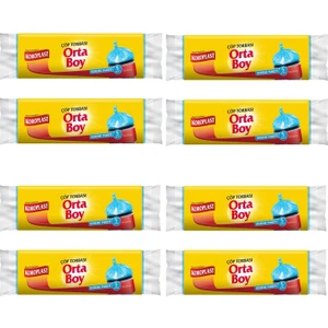 Koroplast Orta Boy Çöp Torbası Deneme Paketi 5'li x 8 Paket (55*60)