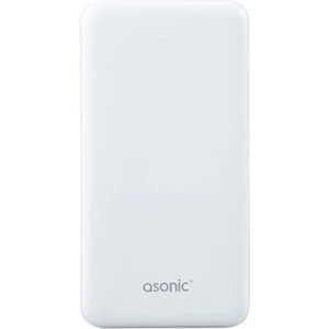 AS-P10 10000MAH 2*usb Output Powerbank Beyaz Taşınabilir Pil Şarj Cihazı