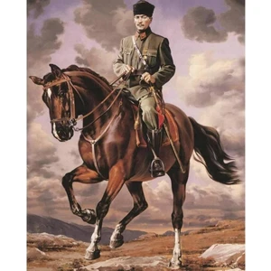 Hapy Hoby Atın Üstünde Atatürk Sayılarla Boyama Seti