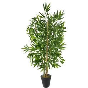 Yapay Ağaç 4 Gövdeli Bambu Ağacı 110CM 1.kalite Yapay Çiçek