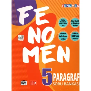 Gama Yayınları Fenomen 5. Sınıf Paragraf Soru Bankası