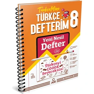 Arı Yayıncılık 8.Sınıf Türkçe TürkçeMino Defterim