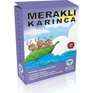 Mutlu Yayıncılık Mutlu Meraklı Karınca Hikaye Seti 10 Hikaye + 2 Test
