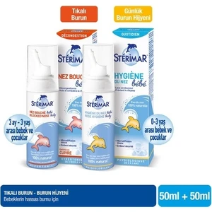 Isotonic Baby Burun Spreyi 50 ml + Hipertonik Baby Burun Spreyi 50 ml