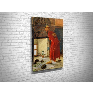 Tablo 360 Osman Hamdi- Kaplumbağa Terbiyecisi Kanvas Tablo