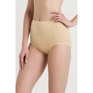 Magic Form 821 Kadın Ten Penye Kumaşlı Yüksek Belli Normal Külot