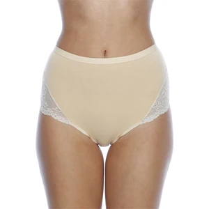Magic Form 626 Kadın Ten Geniş Kenarlı Penye Kumaşlı Az Dantelli Normal Külot