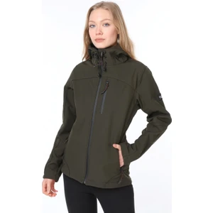 Ghassy Co. Kadın Su Rüzgar Geçirmez Softshell Spor Mont