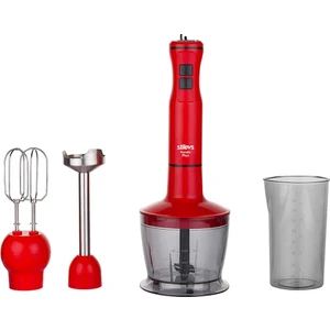 Kendo Plus El Blender Seti Kırmızı