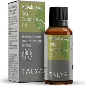 Kabak Çekirdeği Yağı, Soğuk Sıkım, %100 Saf ve Doğal, 20 ml