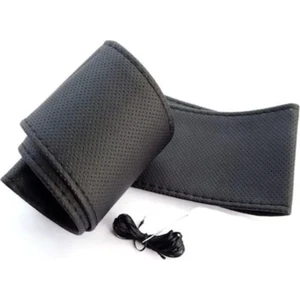 Ayz Oto Aksesuar Hyundai Getz Dikmeli Direksiyon Kılıfı  Noktalı Siyah Deri ( Ultra Lüx )