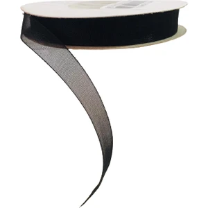 Event Party Store Kurdele Organze Siyah 1cm x 23M