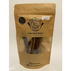 Pari Gurme Kuzu Gırtlak Köpek Ödülü %100 Doğal Naturel 100GR Barf Kurutulmuş