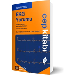 İstanbul Tıp Kitabevi Ekg Yorumu Cep Kitabı - Kamil Adalet