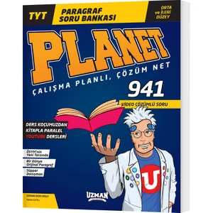 Uzman TYT Orta ve Ileri Düzey Paragraf Soru Bankası Planet Yeni 2022