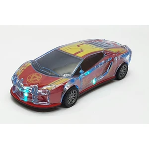 Osman Kızılkaya Iron Man Sesli Işıklı Sürtmeli Model Araba - 1003 - Iron Man