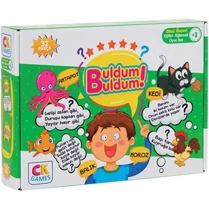 Ck Games Buldum Buldum Okul Öncesi Oyun Seti +3 Yaş
eğitici Öğretici 32 Parça Puzzle Oyun Seti
