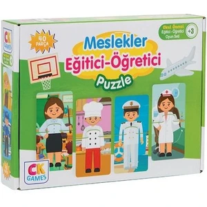 Ck Games Meslekleri Öğreniyorum Okul Öncesi Oyun Seti +3 Yaş
eğitici Öğretici 40 Parça Puzzle Oyun Seti