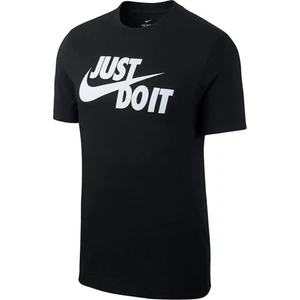 M Nsw Tee Just Do It Swoosh Erkek Siyah T-Shirt - AR5006-011