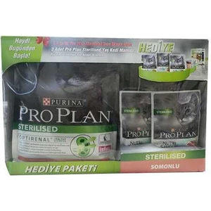 Pro Plan 3 Yaş Mama + Pro Plan Sterilised 1,5 kg Somonlu Kısırlaştırılmış Kedi Maması