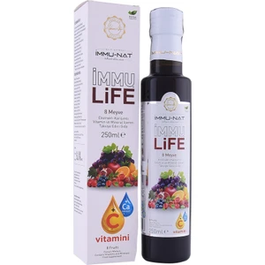 Immu-Life 8 Meyve Karışımlı Vitamin ve Mineral Ekstraktı 250 ml