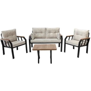 Tu Tienda 2+1+1+Sehpa Demonte Bahçe Balkon Mobılyası