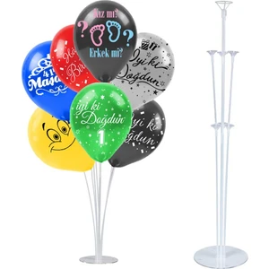 Balon Sunum Standı 75CM 7'li