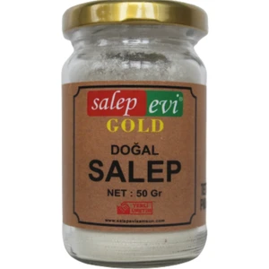 Gold Salepevi Salep Doğal Saf Katkısız Öğütülmüş Toz Sahlep İçimlik Ve Dondurma 50 gr