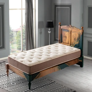Gloria 100X180 cm Organic Cotton Lüx Orta Sert Tek Kişilik Yaylı Yatak