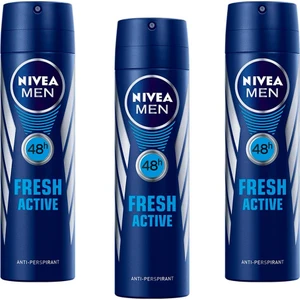 Deodorant Erkek 150 Ml Fresh Active 3'Lü