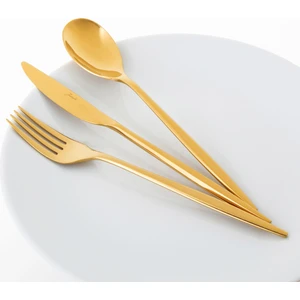 5800 Apollo 12 Kişilik 84 Parça Titanyum Gold Çatal Kaşık Bıçak Takımı