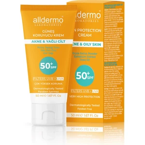 & Yağlı Cilt Güneş Koruyucu Krem SPF50+ 50ML