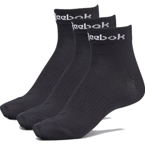 GH8166 Act Core Unisex 3'lü Siyah Çorap