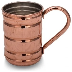 Turna Bakır Iskoç Bardak Düz 380 ml Kırmızı TURNA0489-1