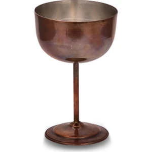 Turna Bakır Vino Kadeh 1 No Düz 240 ml Oksit TURNA0491-3