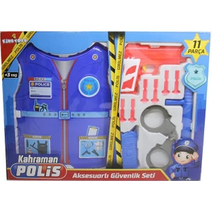 Engin Oyuncak Yelekli Polis Seti