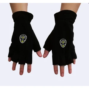 Asker Vadisi Polar Kesik Eldiven Özel Güvenlik Logolu Baskılı