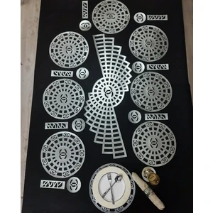Runner - Sunum Takımı Masa Örtüsü 8 Kişilik 25 Parça