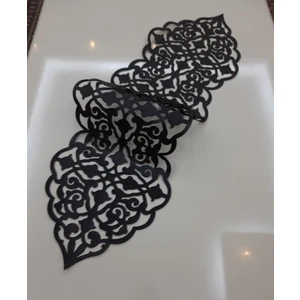 Runner - Masa Örtüsü - 5 Parça (4 Parça Kahve Sunumluğu)