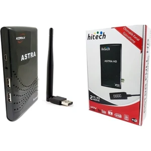 Hitech Astra Uydu Alıcısı + Wifi Anten