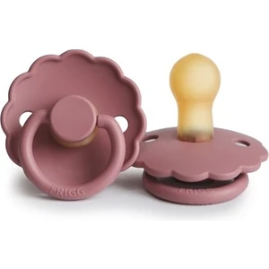 Frıgg Daisy Kauçuk Emzik - Dusty Rose 0-6 Ay