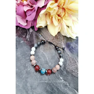 Aslan Burcu Doğaltaş Bileklik